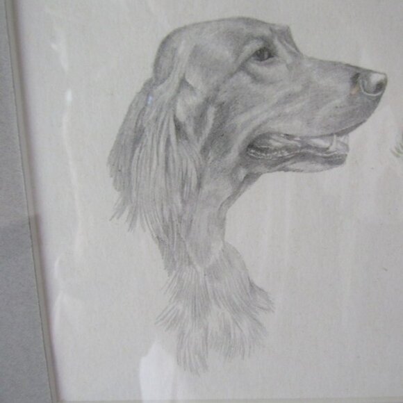 NIGEL HEMMING SIGNED PRINT/IRISH SETTERS 23 X 19 INCHES - Picture 6 of 11